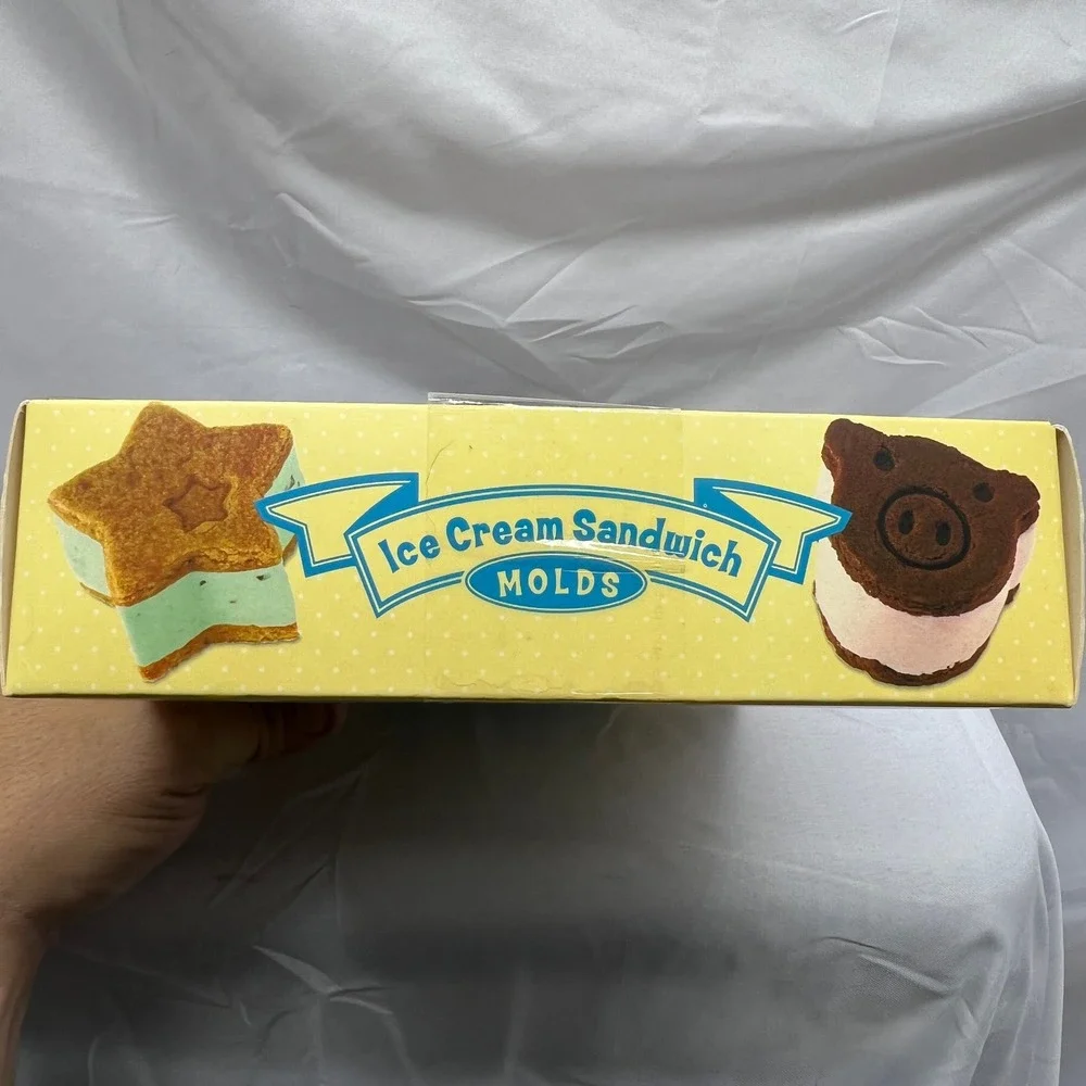 Williams Sonoma Tavolo Ice Cream Sandwich Molds Set of 3 Animal Kitchen‎ Gadget